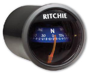 RitchieSport® X-21, 2” Dial Dash Mount - Blue (click for enlarged image)